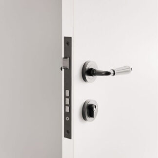 Zanda Oxford Entrance Set 70mm Key/Turn Graphite Nickel