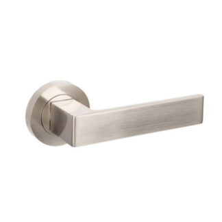 Zanda Boston Entrance Set 70mm Key/Turn Brushed Nickel