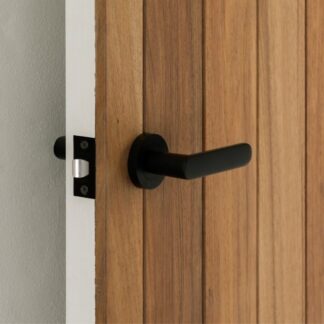 Zanda Duke Entrance Set 70mm Key/Key Matte Black