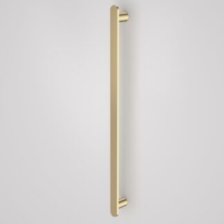 Caroma Urbane II Heated Towel Rail - Vertical - Brushed Brass
