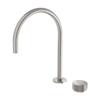 Phoenix Axia Hob Sink Mixer Set Brushed Nickel