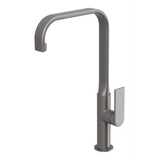 Phoenix Teel Sink Mixer 200mm Squareline - Gun Metal