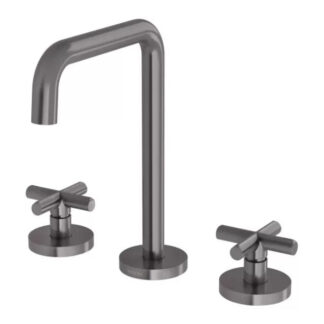 Phoenix Vivid Slimline Plus Basin Set - Brushed Carbon