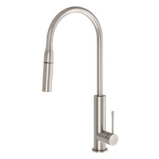 Phoenix Deja Pull Out Sink Mixer Brushed Nickel