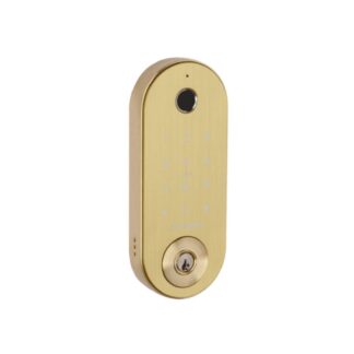 Zanda Stealth Smart Lock Deadbolt Satin Brass