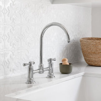 Phoenix Cromford Exposed Sink Set Chrome