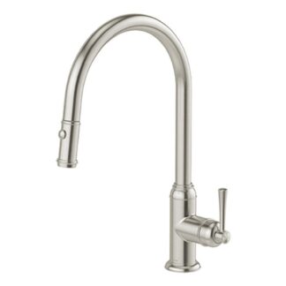 Phoenix Cromford Pull Out Sink Mixer - Brushed Nickel