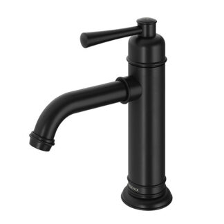 Phoenix Cromford Basin Mixer Matte Black