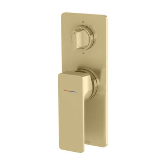 Phoenix Gloss MKII SwitchMix Shower / Bath Diverter Mixer Brushed Gold - FULL KIT