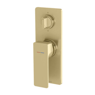 Phoenix Gloss MKII Shower / Bath Diverter Mixer Trim Kit Brushed Gold