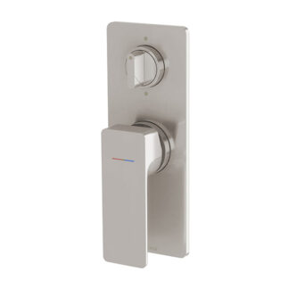 Phoenix Gloss MKII Shower / Bath Diverter Mixer Trim Kit Brushed Nickel