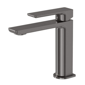 Phoenix Gloss MKII Basin Mixer Brushed Carbon