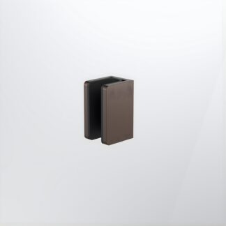 Caroma Shower Glass U Bracket Brushed Bronze