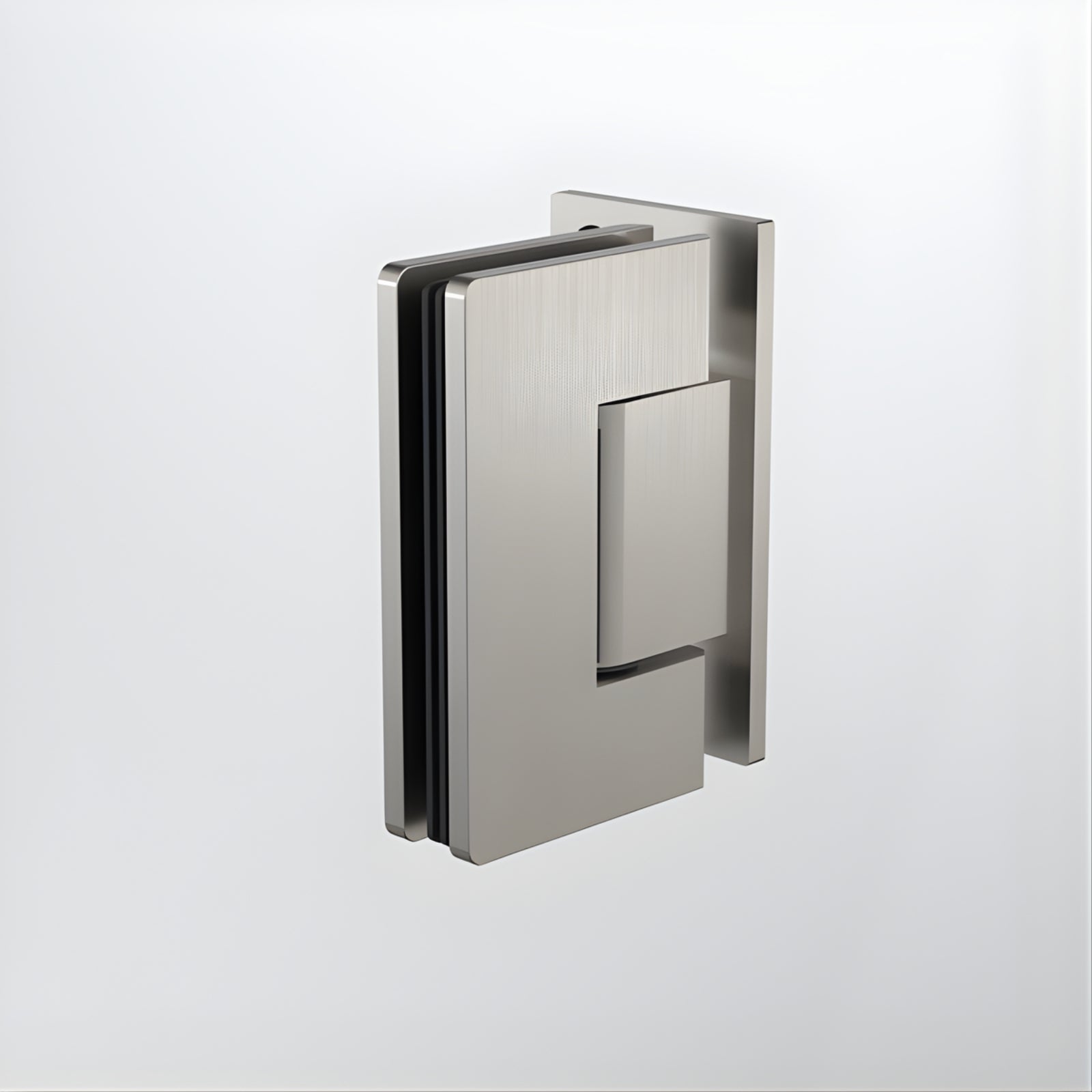 Caroma Glass to Wall Shower Door Hinge Brushed Nickel
