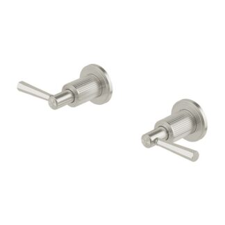 Phoenix Wiltern Wall Top Assemblies Extended Spindles 15mm - Brushed Nickel