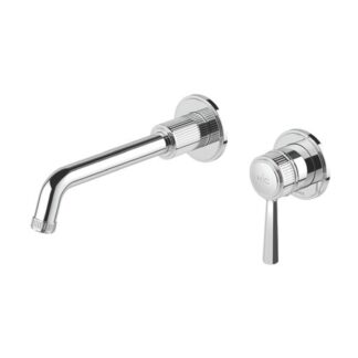 Phoenix Wiltern SwitchMix Wall Basin / Bath Mixer Set 190mm (Complete Kit) - Chrome
