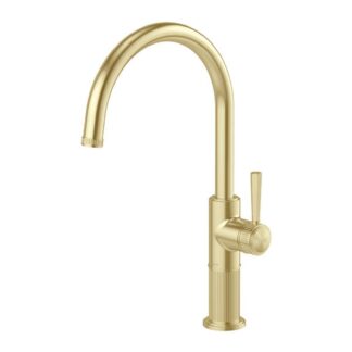 Phoenix Wiltern Sink Mixer 200mm - Brushed Gold