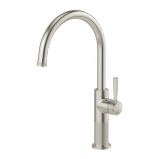 Phoenix Wiltern Sink Mixer 200mm - Brushed Nickel