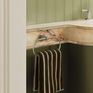 Phoenix Wiltern Hand Towel Holder Brushed Nickel