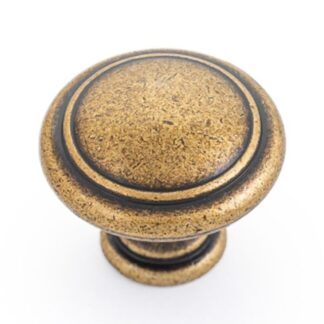 Castella Windsor 30mm Knob Antique Brass