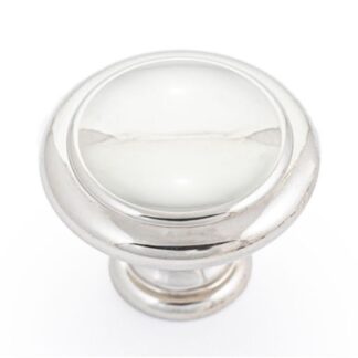 Castella Windsor 30mm Knob Polished Nickel