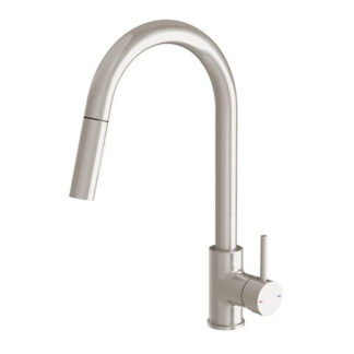 Phoenix Pina Pull Out Sink Mixer Brushed Nickel