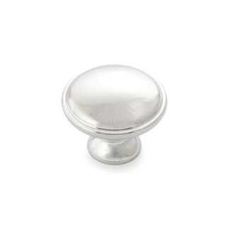 Castella Century 30mm Round Knob Chrome Plated