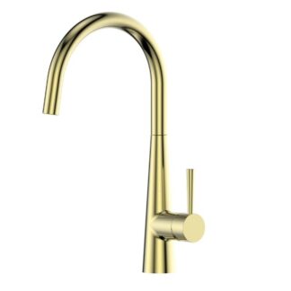 Greens Galiano Slimline Sink Mixer Brushed Brass