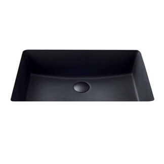 Seima Plati 204 ceramic basin - Black Silk Matte