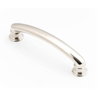 Castella Decade Ridged Handle Polished Nickel