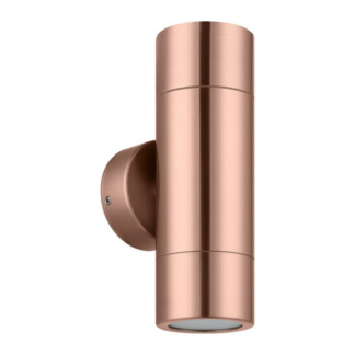 Eglo Fremantle Outdoor Up/Down Wall Light Copper