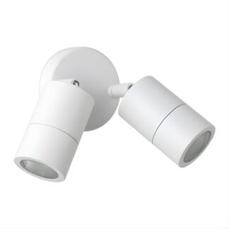 Eglo Fremantle 2 Light Adjustable Outdoor Wall Light White
