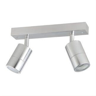 Eglo Fremantle 2 Light Adjustable Outdoor Ceiling Light Titanium