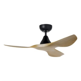 Eglo Surf 40 DC Ceiling Fan Burmese Teak/Black