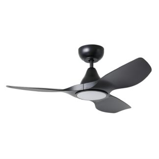 Eglo Surf 40 DC Ceiling Fan with LED Light Black