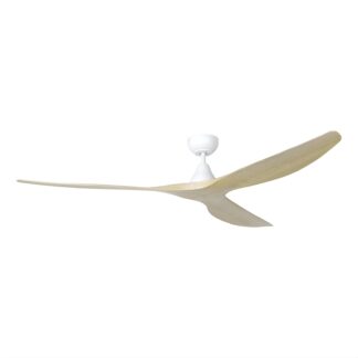 Eglo Surf 72 DC Ceiling Fan Oak/White
