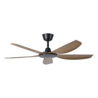 Eglo Miami 48 DC Ceiling Fan Black/Teak
