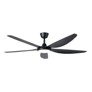 Eglo Miami 60 DC Ceiling Fan with LED Light Black