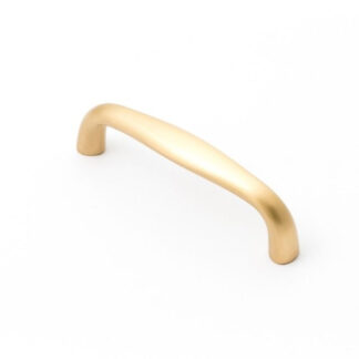 Castella Decade Pull Handle Satin Brass