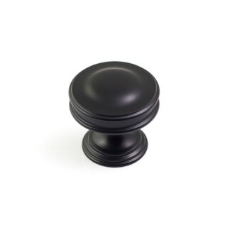 Castella Decade 35mm Dome Knob Matte Black