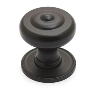 Castella Decade 38mm Knob & Backplate Matte Black