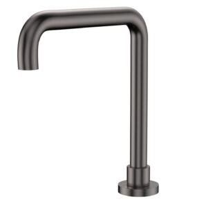Fienza Kaya Squareline Hob Outlet Gun Metal