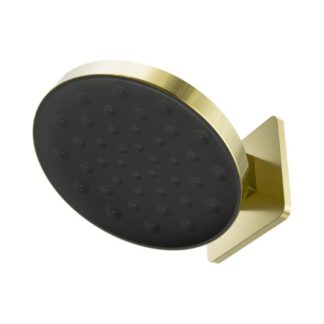 Nero Serenity Wall Shower Head Brushed Gold