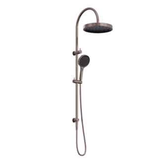 Nero Serenity Twin Shower Brushed Bronze