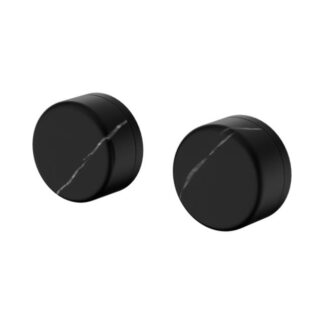 Nero Serenity Wall Top Assembly With Marquina Black Handle Matte Black