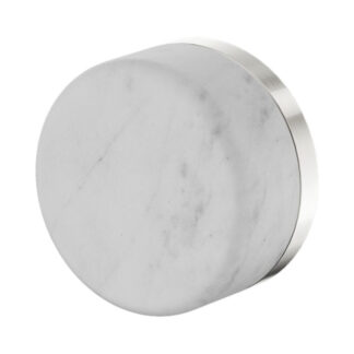 Nero Serenity Progressive Shower Mixer With Carrara Handle Brushed Nickel