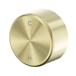 Nero Serenity Progressive Shower Mixer With Metal Handle Brushed Gold