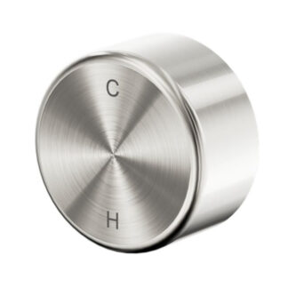 Nero Serenity Progressive Shower Mixer With Metal Handle Brushed Nickel