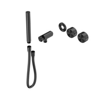 Nero Serenity Progressive Shower System With Metal Handle And Slim Shower Trim Kit Only Gun Metal