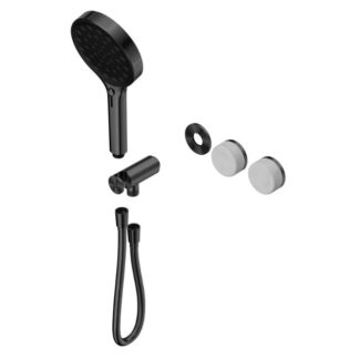 Nero Serenity Progressive Shower System With Carrara Handle And Serenity Hand Shower Trim Kit Only Gun Metal